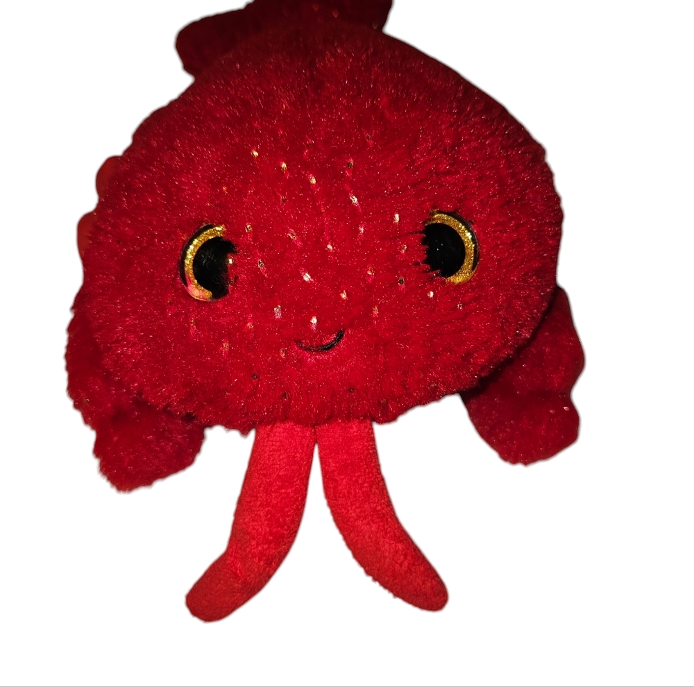 KELLYTOYS Plush Red Lobster Stuffed Animal Sealife Animals 2022 Gold Sparkles